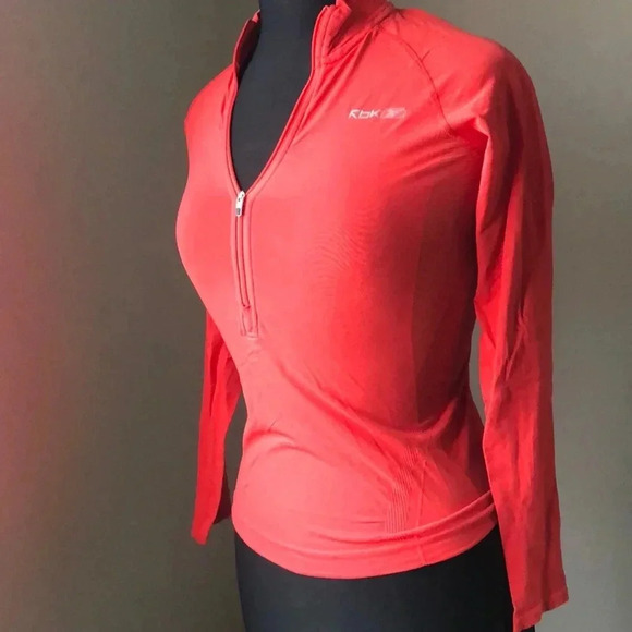 Reebok 1/4 Zip Longsleeve - Picture 1 of 6